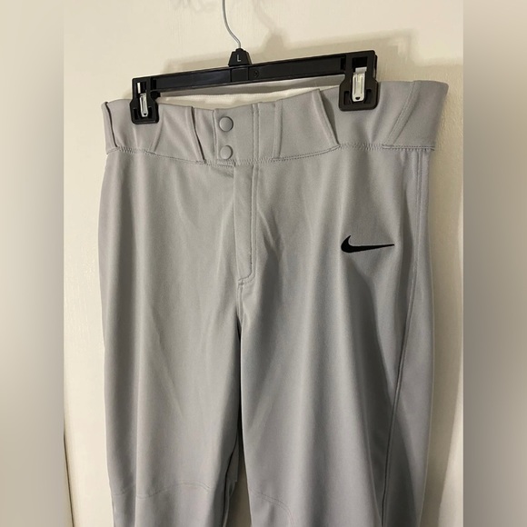 Nike Vapor Select Baseball High Cut Pants Men's Gray Size L Dri Fit. NWT - Picture 2 of 11